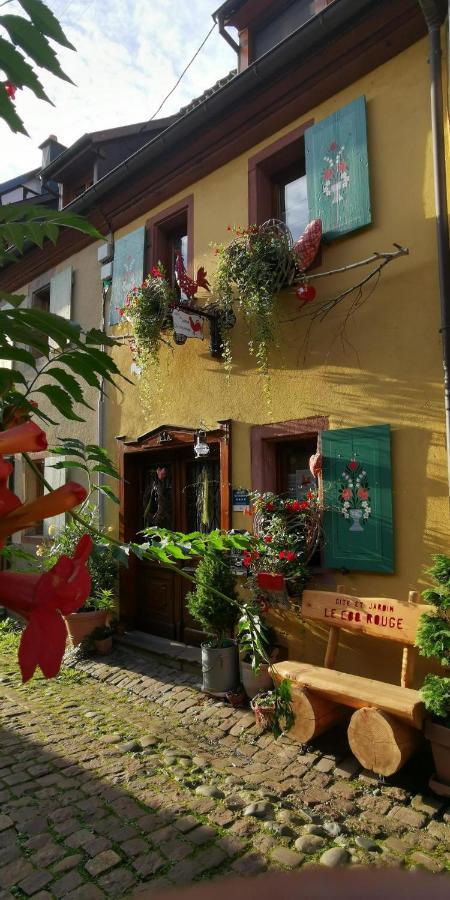 Gite Le Coq Rouge Eguisheim Bagian luar foto