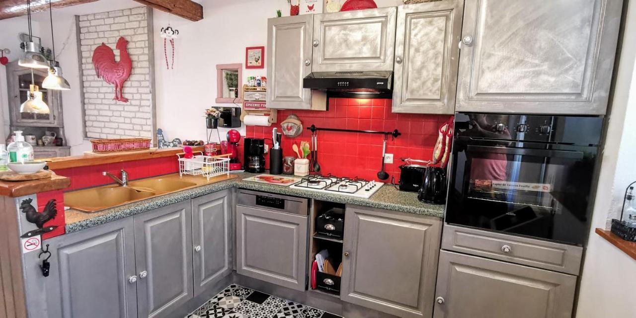 Gite Le Coq Rouge Eguisheim Bagian luar foto