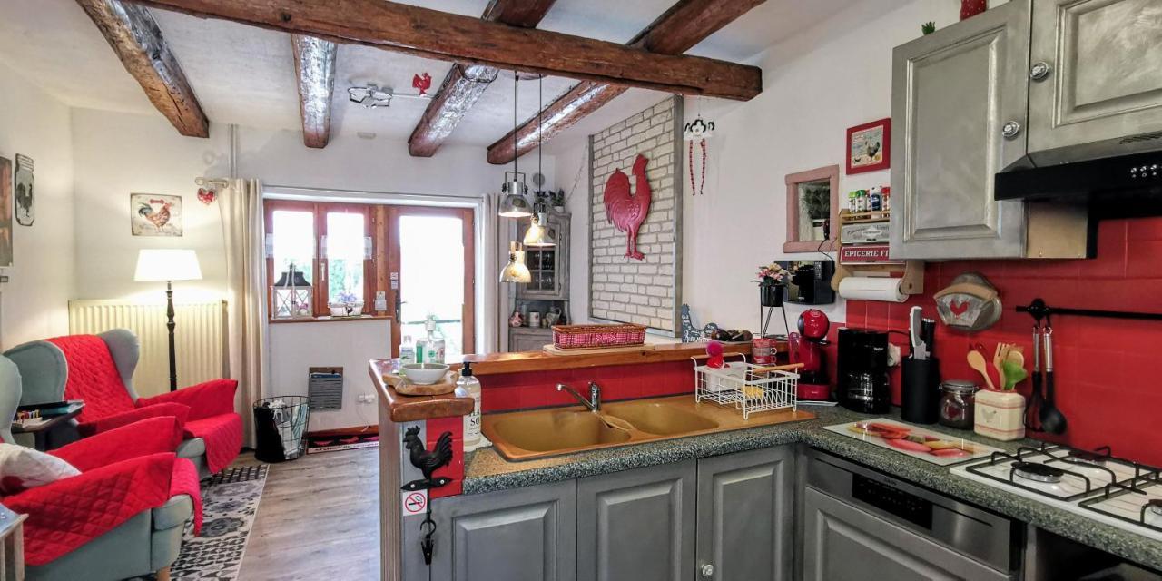 Gite Le Coq Rouge Eguisheim Bagian luar foto