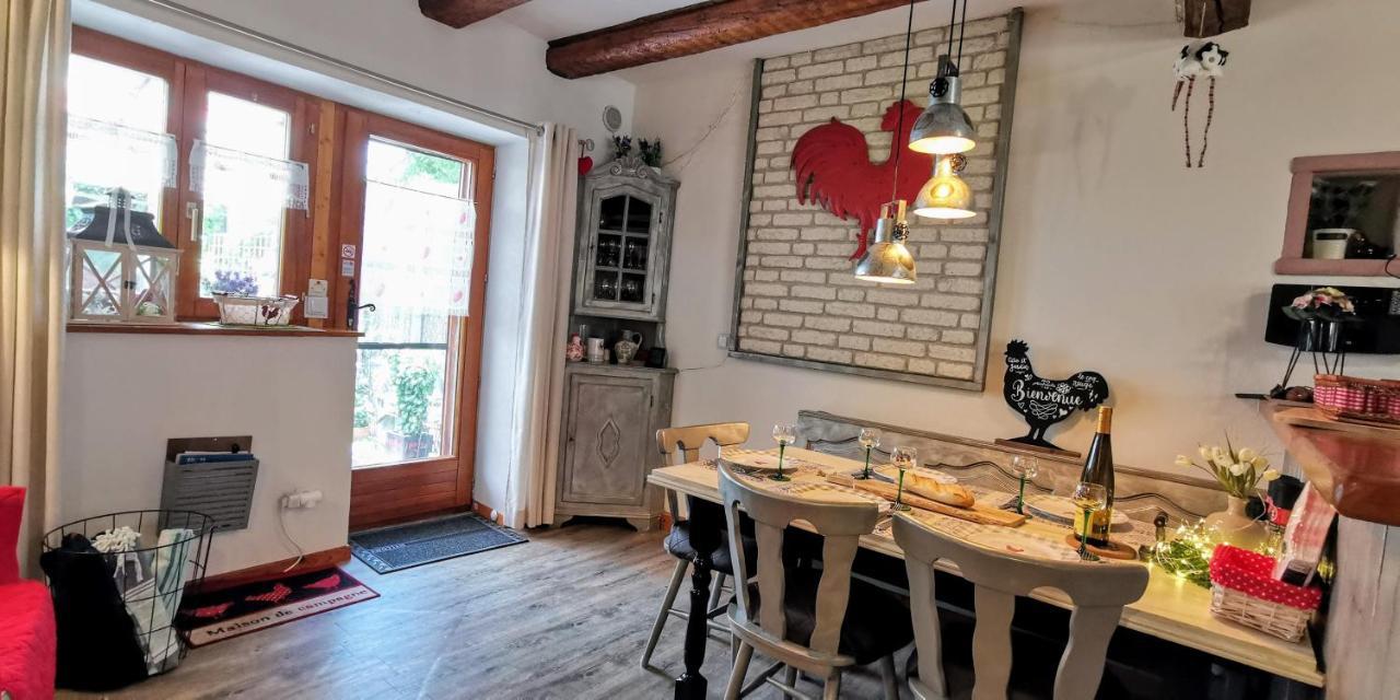 Gite Le Coq Rouge Eguisheim Bagian luar foto