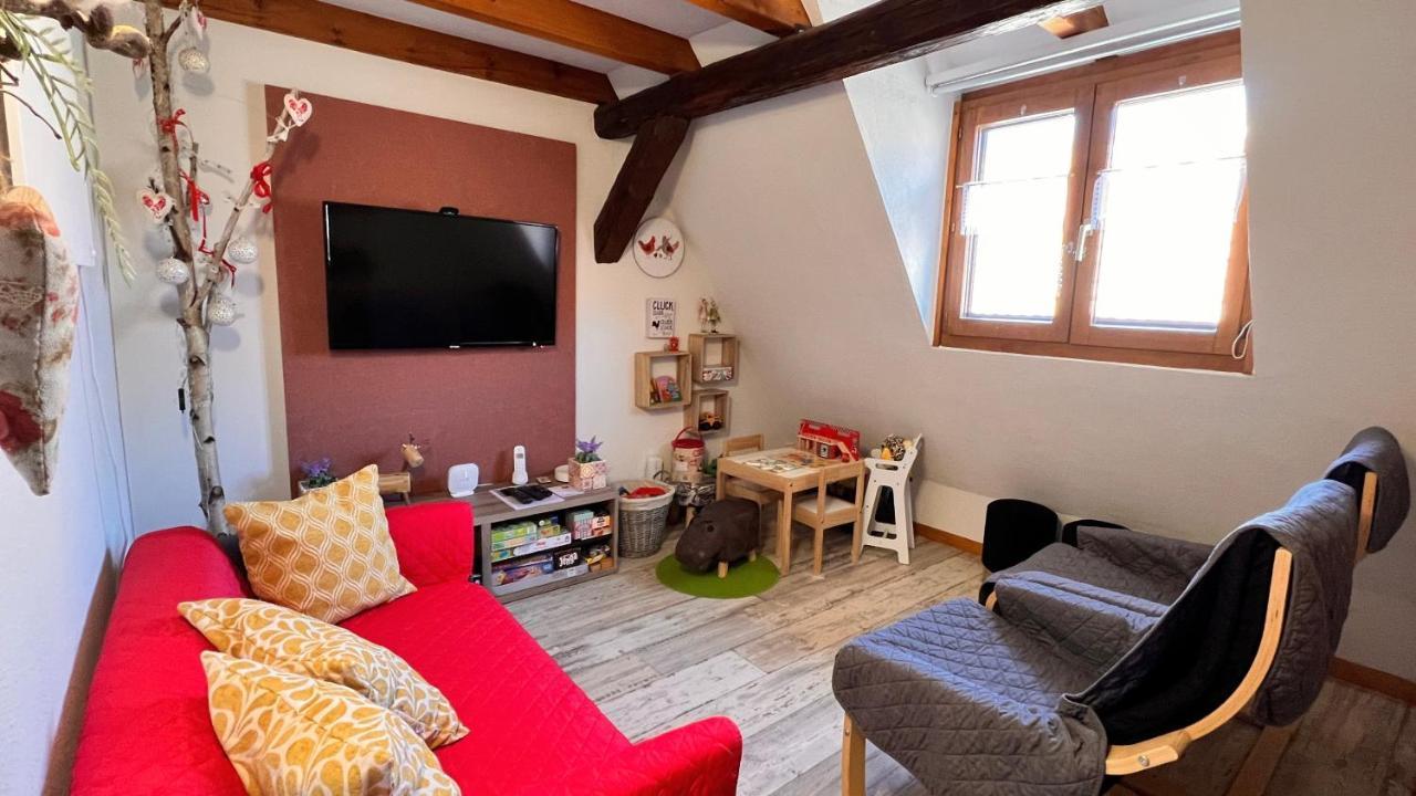 Gite Le Coq Rouge Eguisheim Bagian luar foto