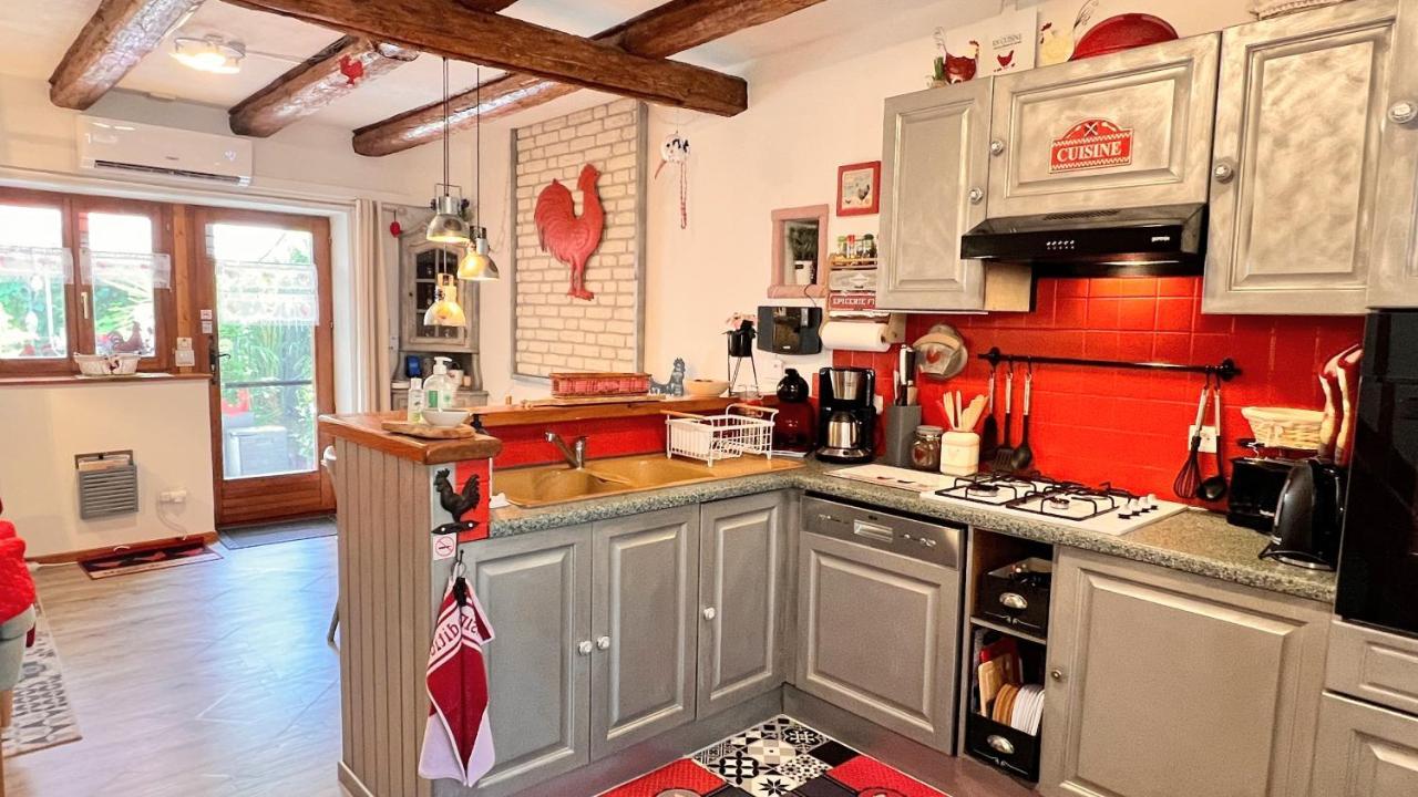 Gite Le Coq Rouge Eguisheim Bagian luar foto
