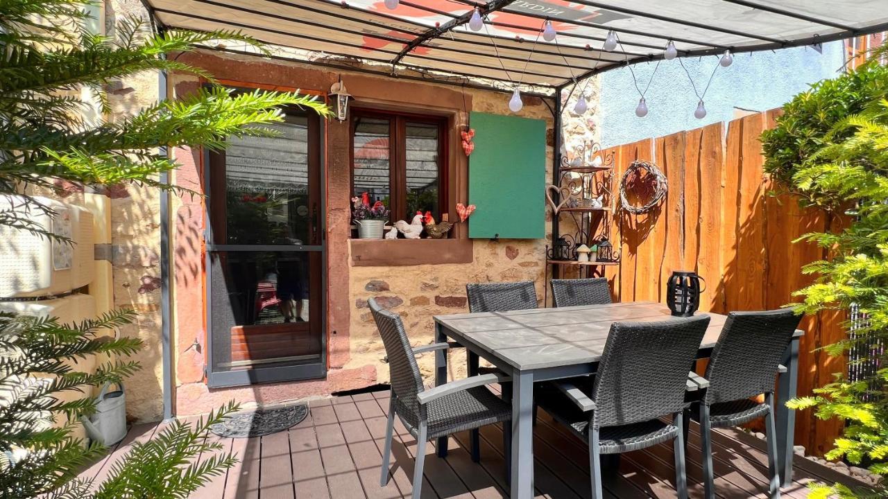 Gite Le Coq Rouge Eguisheim Bagian luar foto