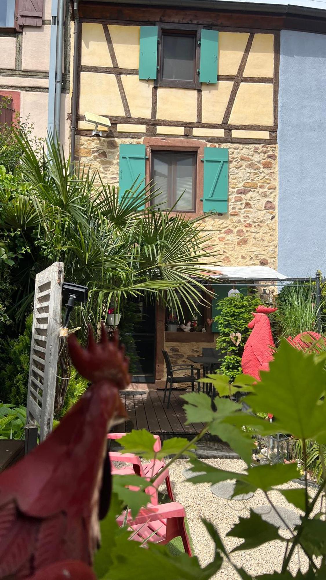 Gite Le Coq Rouge Eguisheim Bagian luar foto