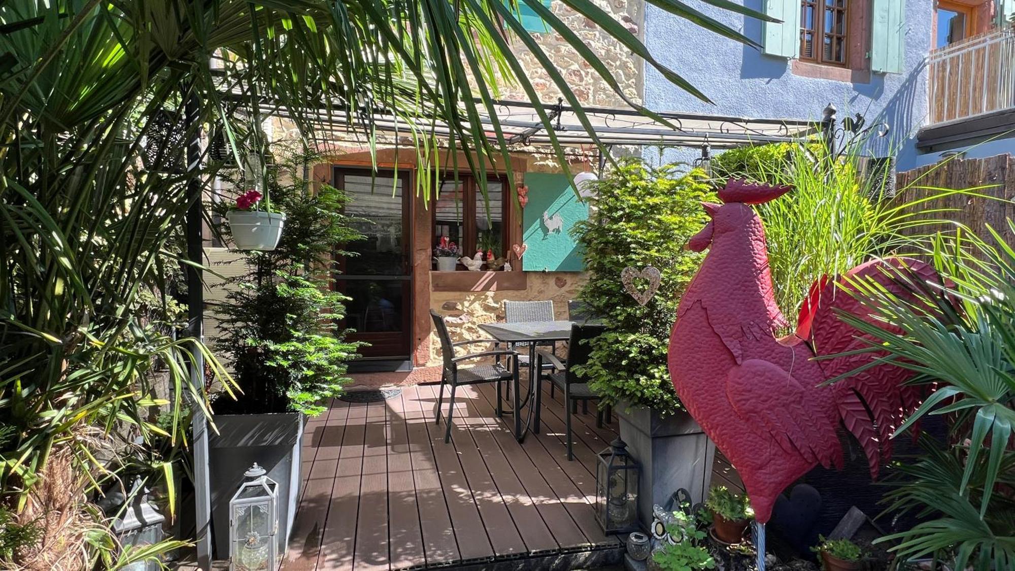 Gite Le Coq Rouge Eguisheim Bagian luar foto