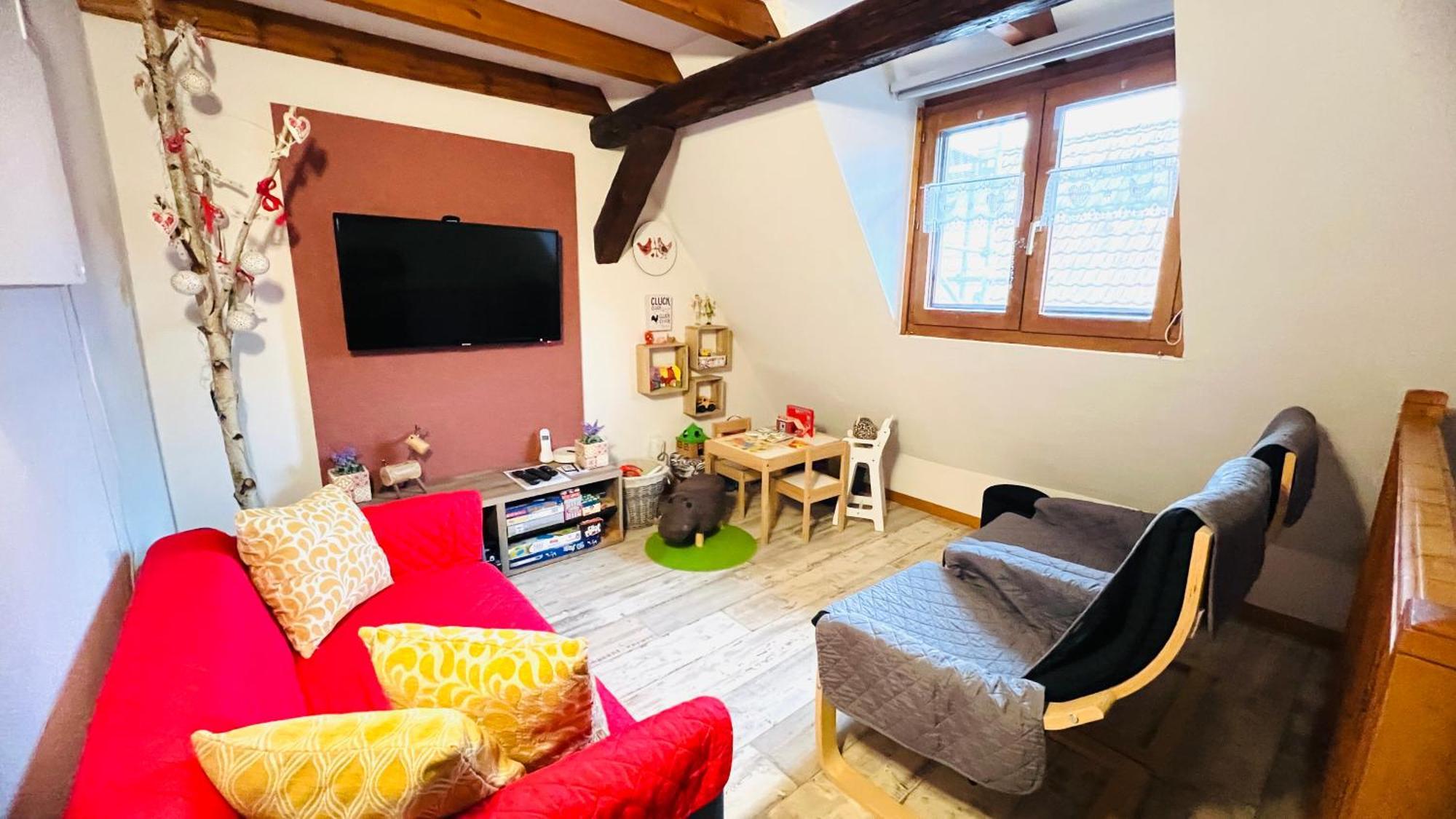 Gite Le Coq Rouge Eguisheim Bagian luar foto