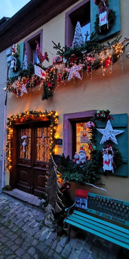 Gite Le Coq Rouge Eguisheim Bagian luar foto